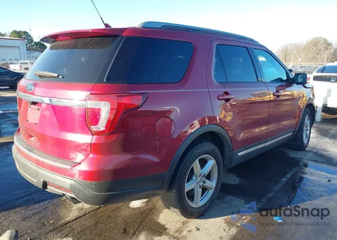 2018 Ford Explorer Xlt из США, поврежденный, VIN 1FM5K7D85JGB76653